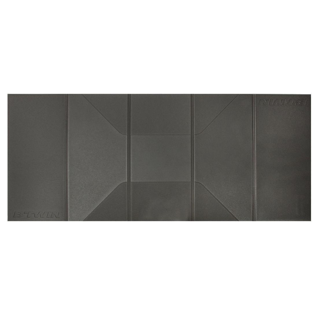 Turbo Trainer Protective Floor Mat, Black, , large image number 0
