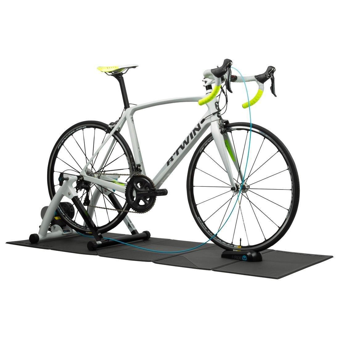 Turbo Trainer Protective Floor Mat, Black, No Color, large image number 5