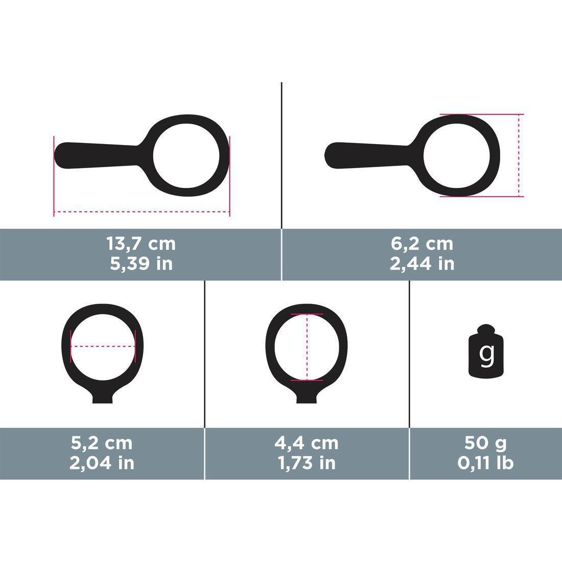 Kids' Magnifying Glass x3 Magnification, Pacific Blue, No Color, large image number 4