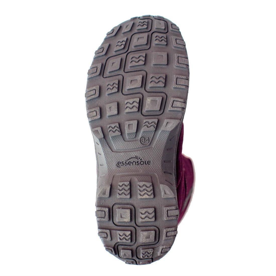 ChildsWaterproof Snow Hiking Boots, Damson, , large image number 14