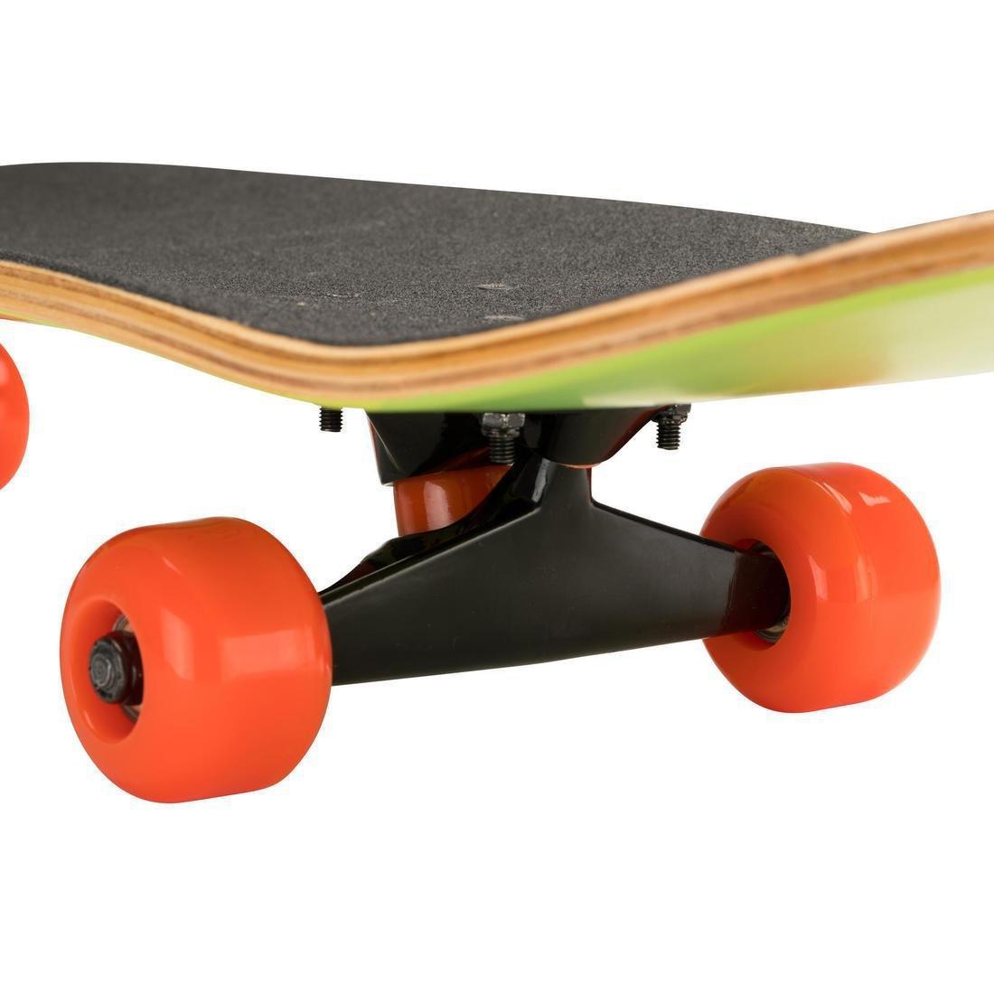 Kids' Beginner Skateboard 100 Gamer, Red, No Color, large image number 6