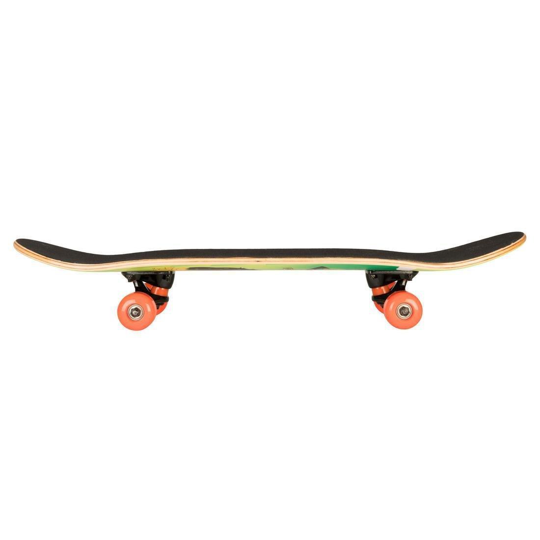 Kids' Beginner Skateboard 100 Gamer, Red, No Color, large image number 7