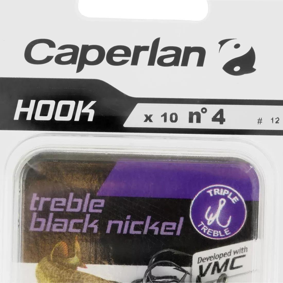 Fishing Treble Hook Black Nickel, Black, No Color, large image number 4
