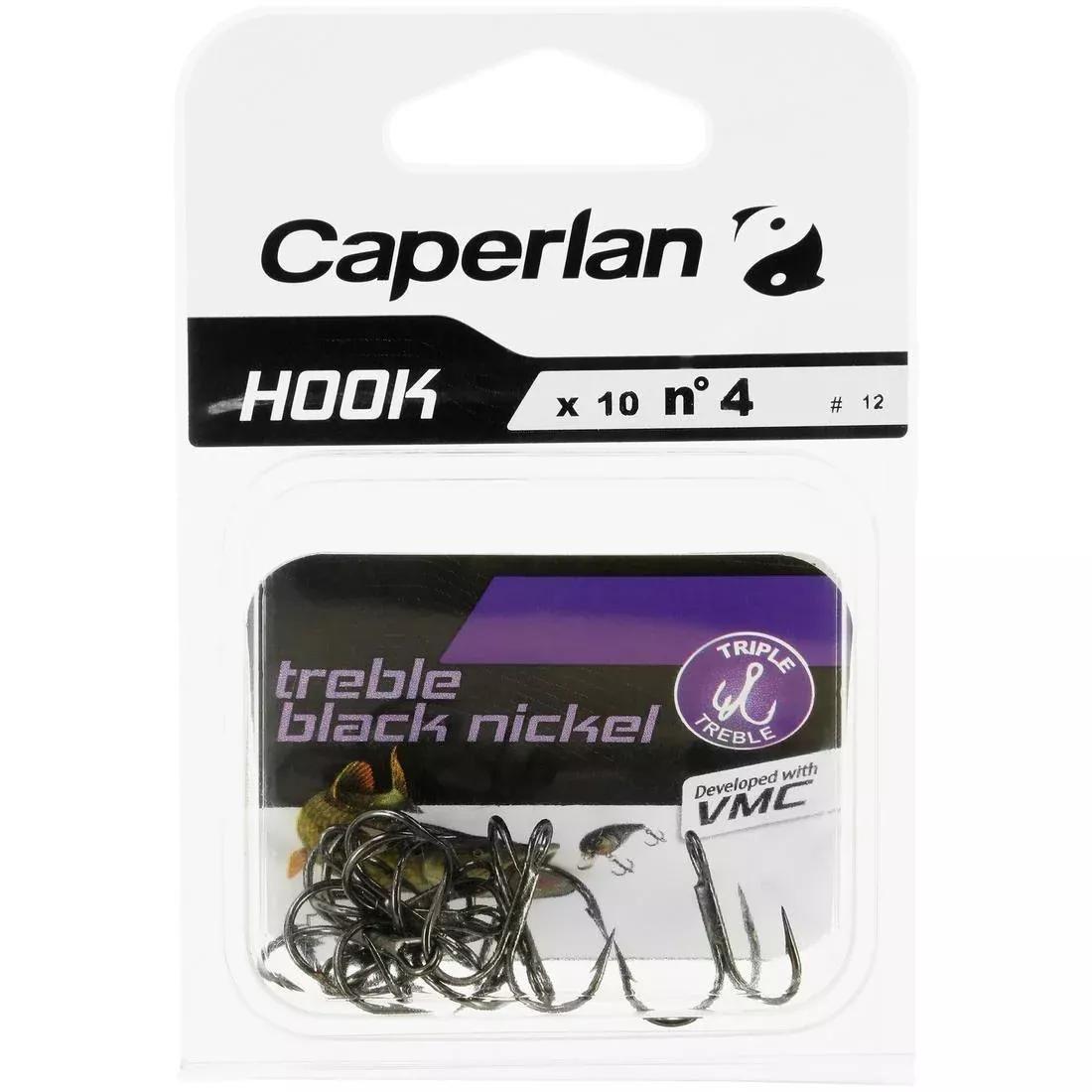 Fishing Treble Hook Black Nickel, Black, No Color, large image number 5