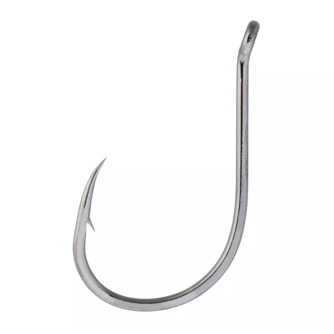 Chinu Eye Hook Eyelet Sea-Fishing Hook, No Color, medium