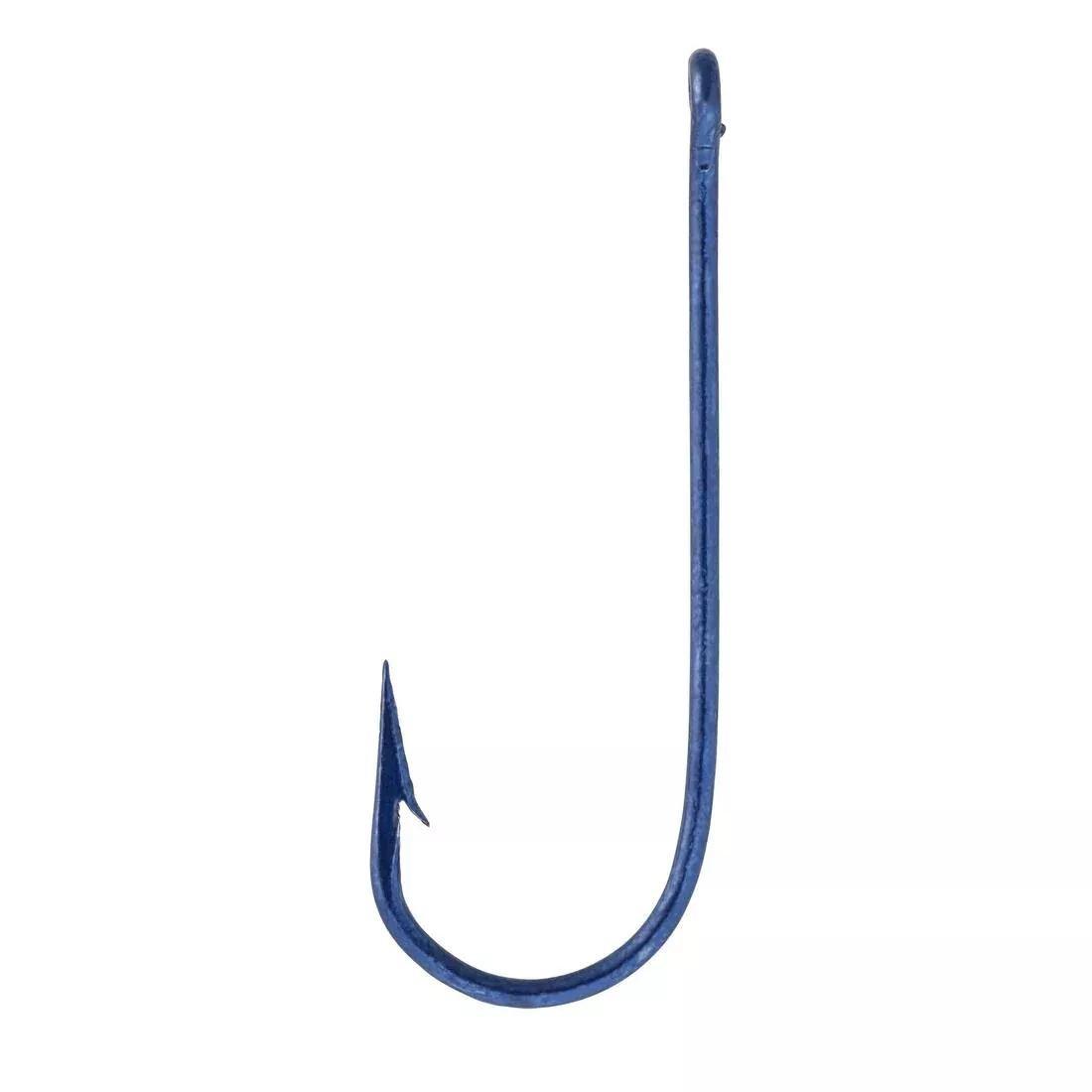 Worm Eyelet Hook For Sea Fishing, Blue, 5401_000, large image number 8