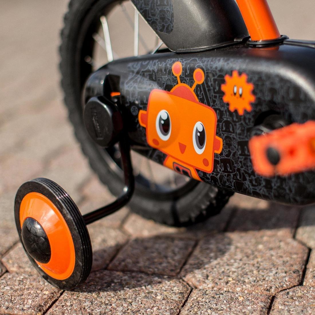 BTWIN - KIDS 14 BIKE ROBOT 500 3-5 YEARS OLD, ORANGE