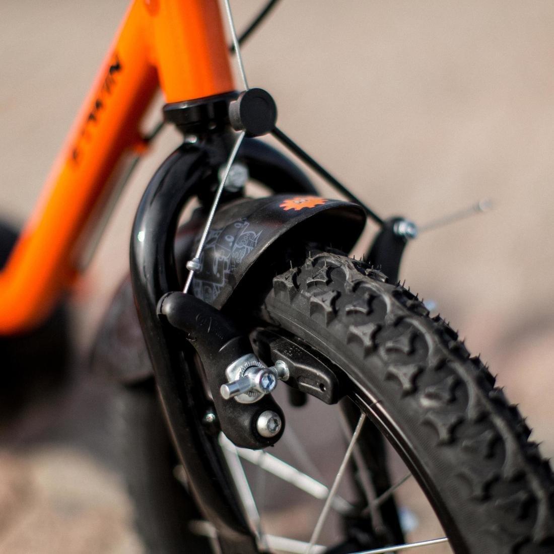 ORANGE KIDS 14 BIKE ROBOT 500 3-5 YEARS OLD, No Color, large image number 4