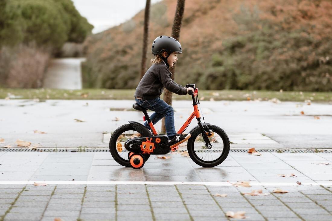 BTWIN - KIDS 14 BIKE ROBOT 500 3-5 YEARS OLD, ORANGE