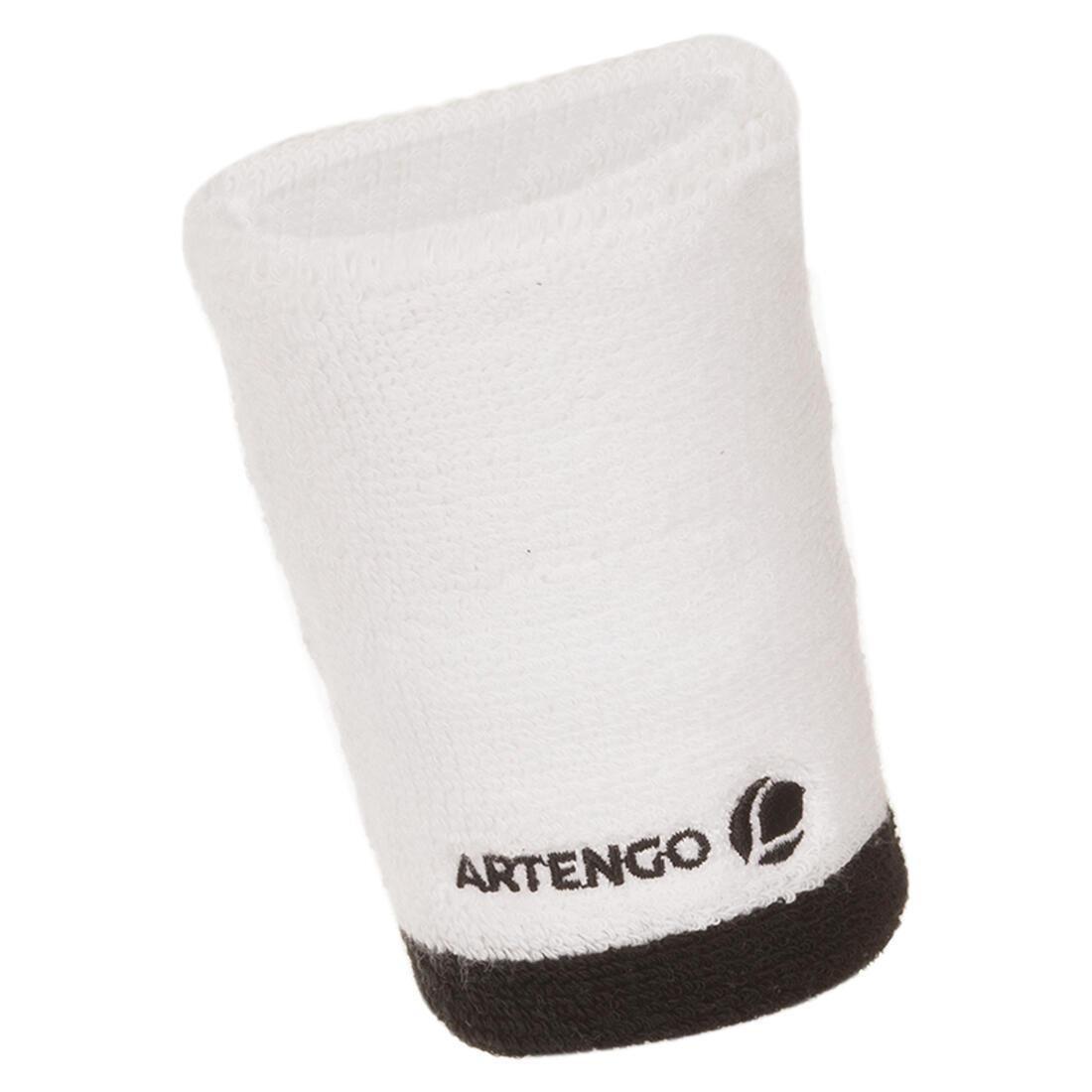 ARTENGO - TP 100 Tennis Wristband, Black