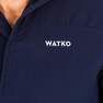 WATKO - Mens OrganicCotton Pool Bathrobe, Navy Blue