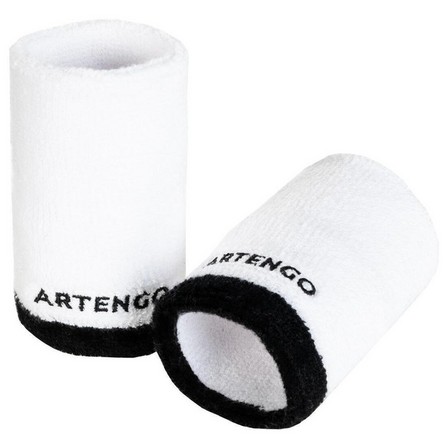 ARTENGO - Tp100Tennis Wristband, Snow White