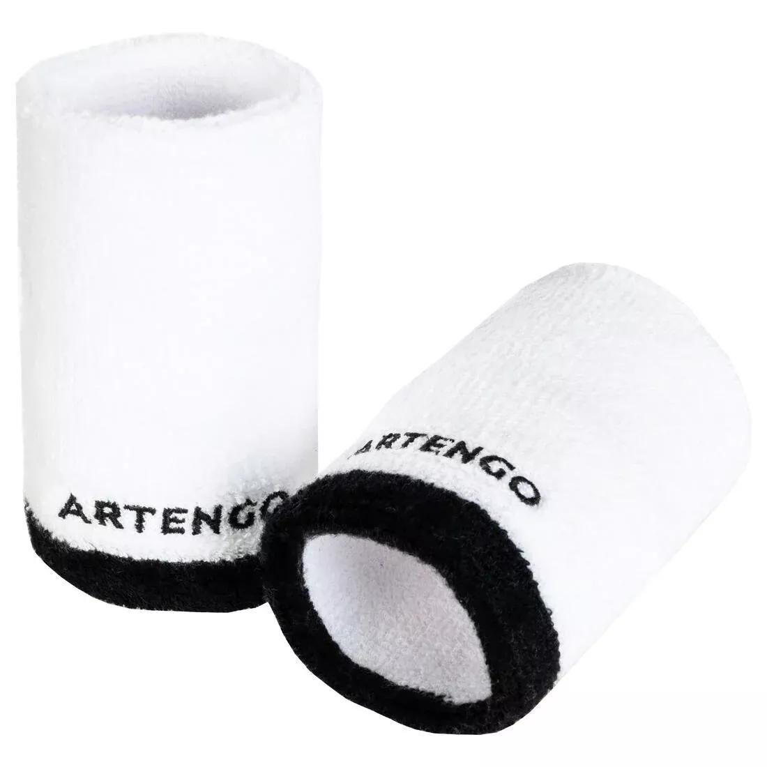 ARTENGO - TP 100   Tennis Wristband, White