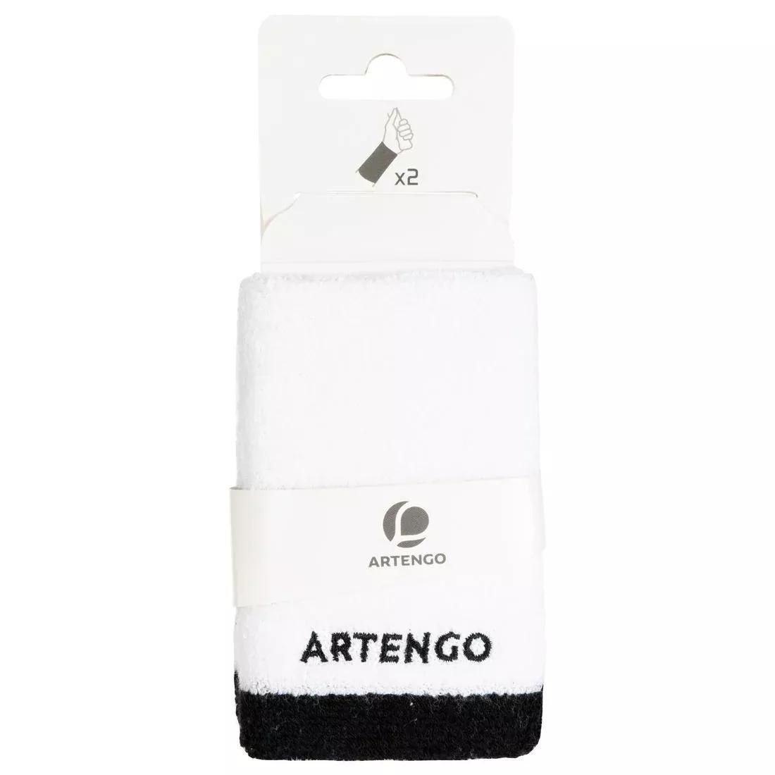 ARTENGO - TP 100   Tennis Wristband, White