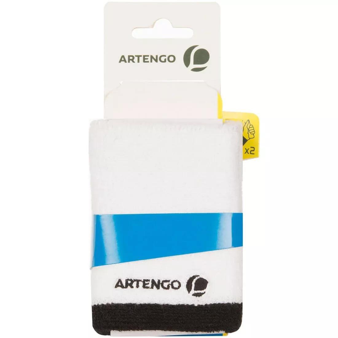 ARTENGO - TP 100   Tennis Wristband, White