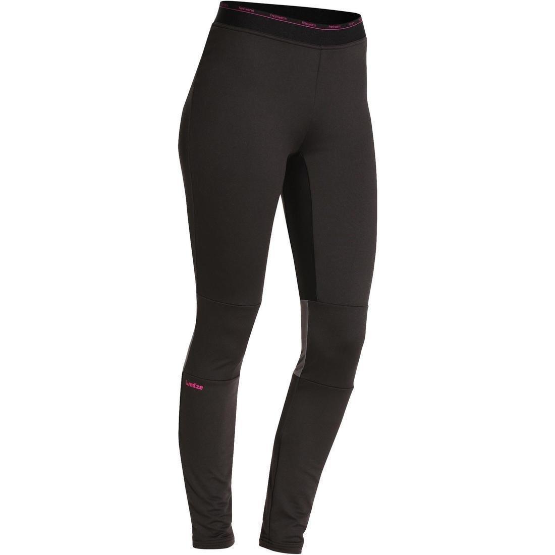 Womens Freshwarm Ski Underwear Bottoms, Black, 5401_000, medium