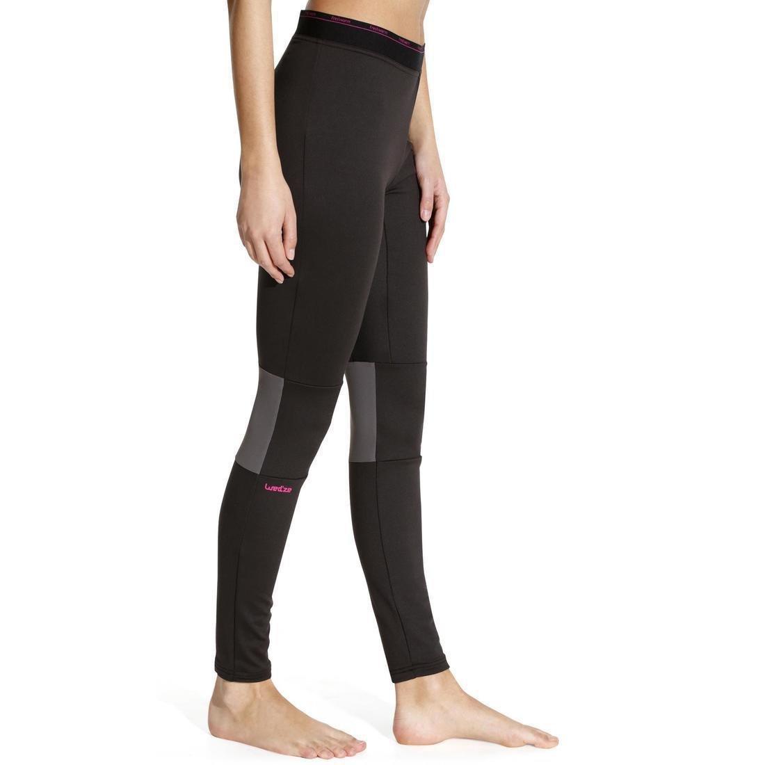 Womens Freshwarm Ski Underwear Bottoms, Black, 5401_000, large image number 3