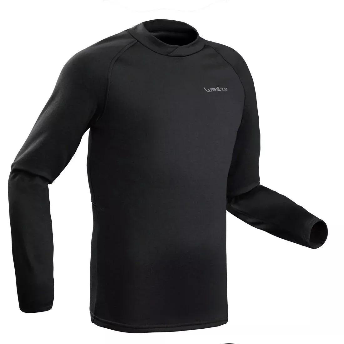 Freshwarm Men's Ski Base Layer, Black, No Color, large image number 0