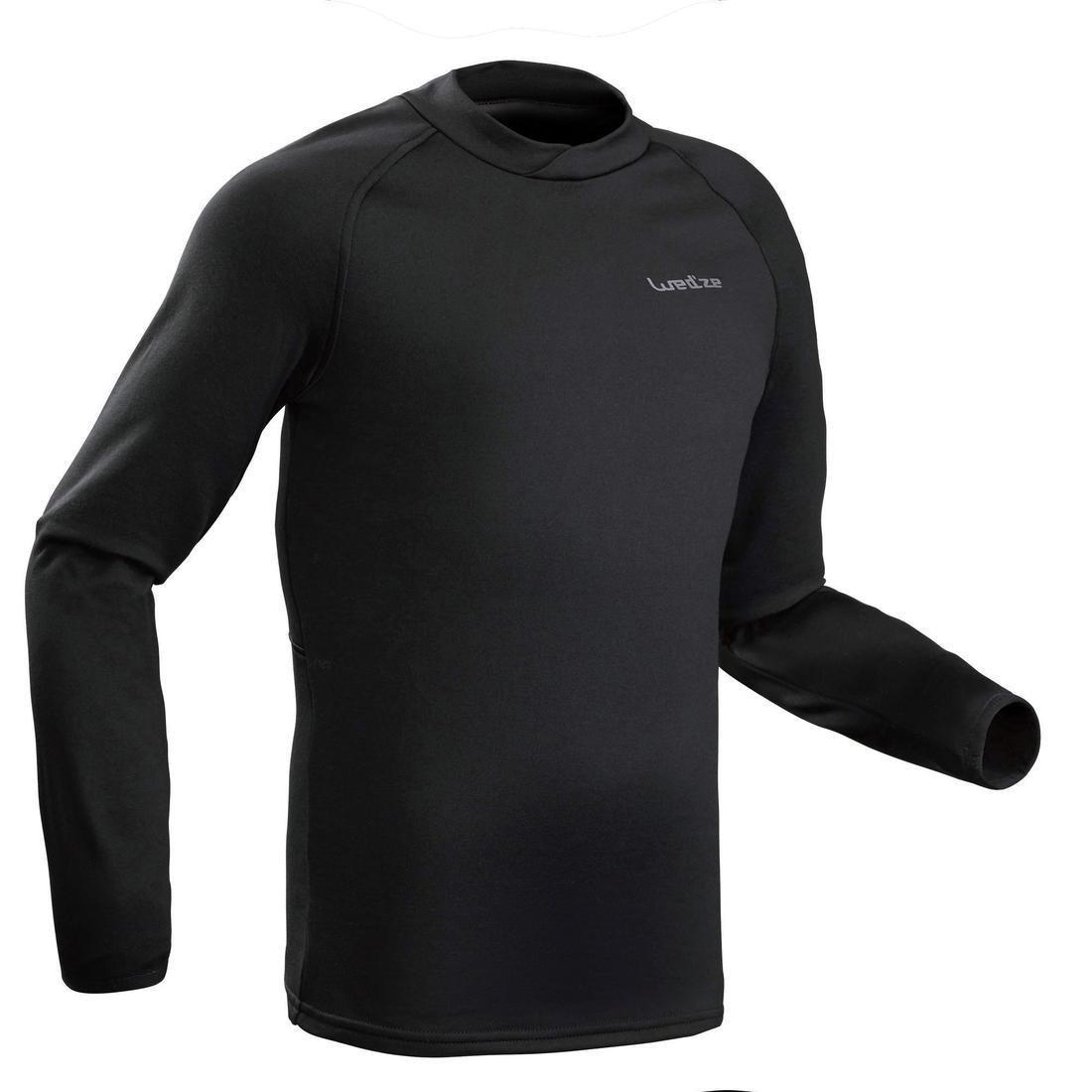 Freshwarm Men's Ski Base Layer, Black, No Color, large image number 8