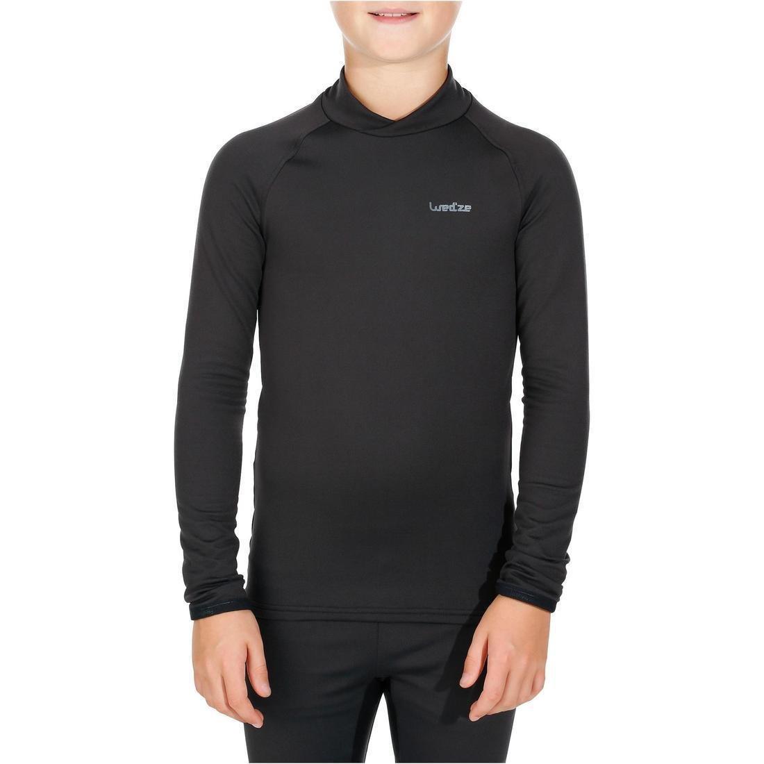 Freshwarm Children's Ski Base Layer, Kid Yeti 17, Black, 5401_000, large image number 1