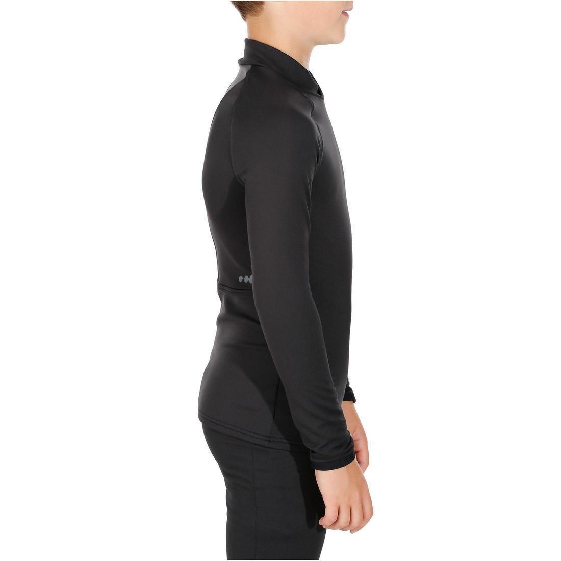 Freshwarm Children's Ski Base Layer, Kid Yeti 17, Black, , large image number 2