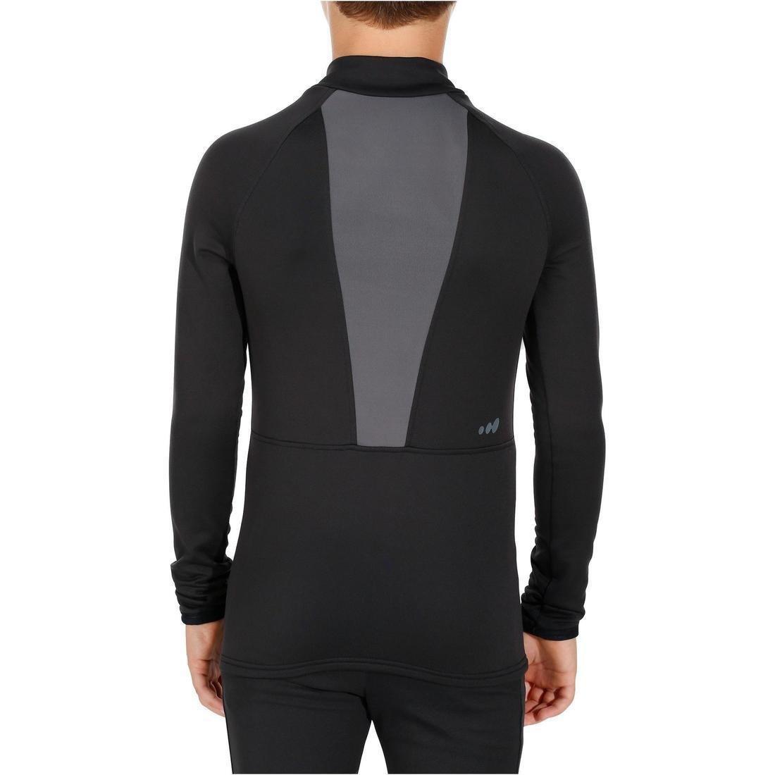 Freshwarm Children's Ski Base Layer, Kid Yeti 17, Black, , large image number 3