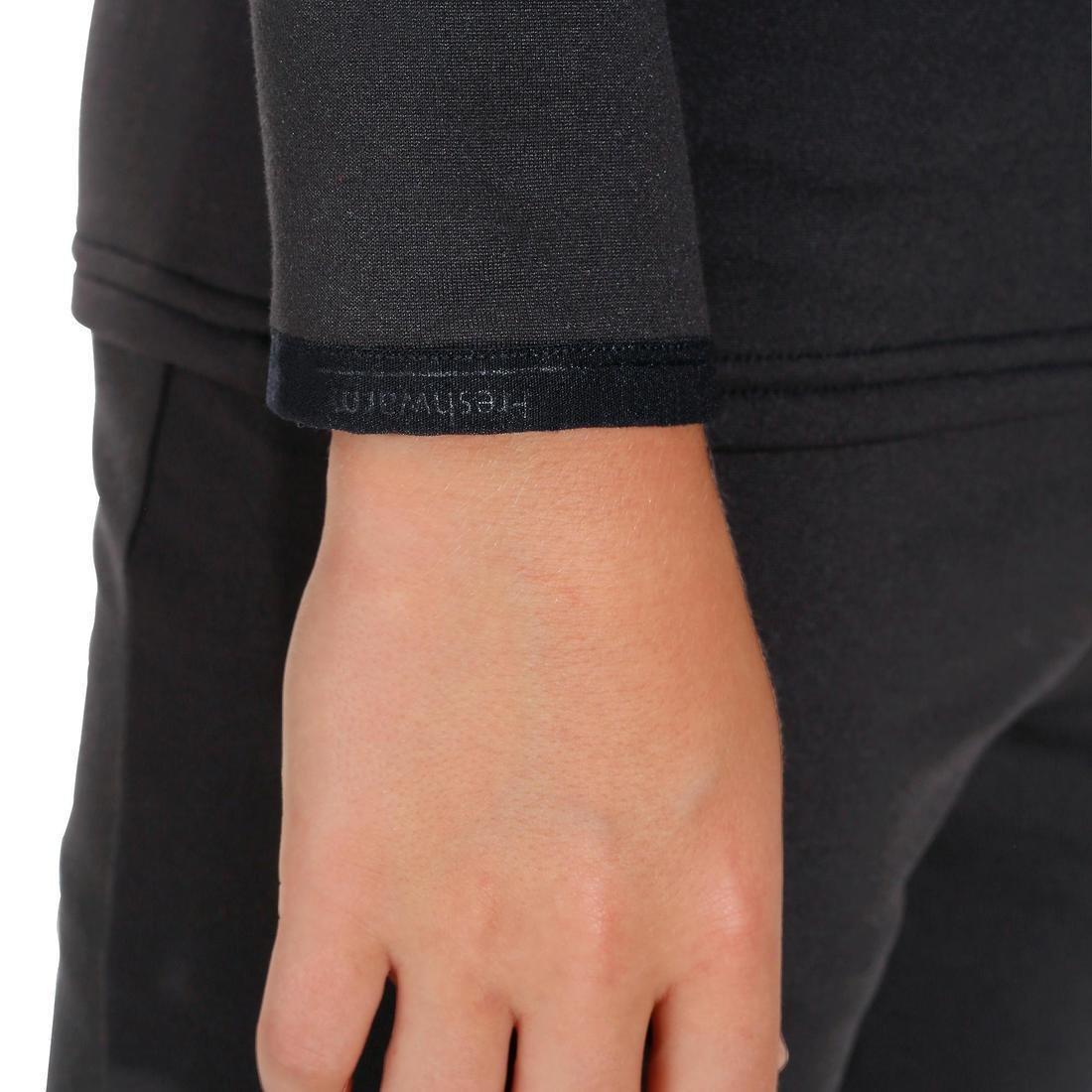 Freshwarm Children's Ski Base Layer, Kid Yeti 17, Black, 5401_000, large image number 8