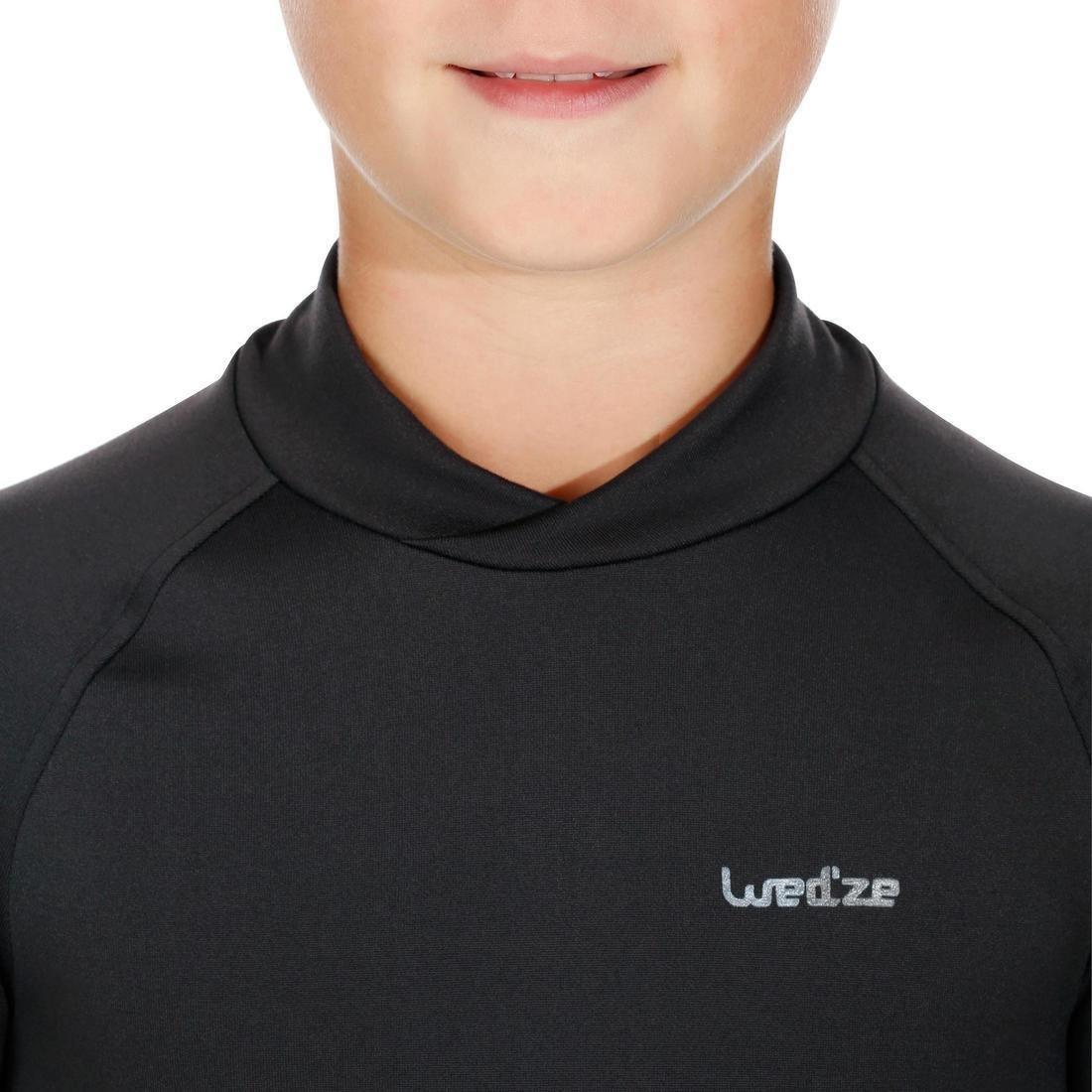 Freshwarm Children's Ski Base Layer, Kid Yeti 17, Black, 5401_000, large image number 13