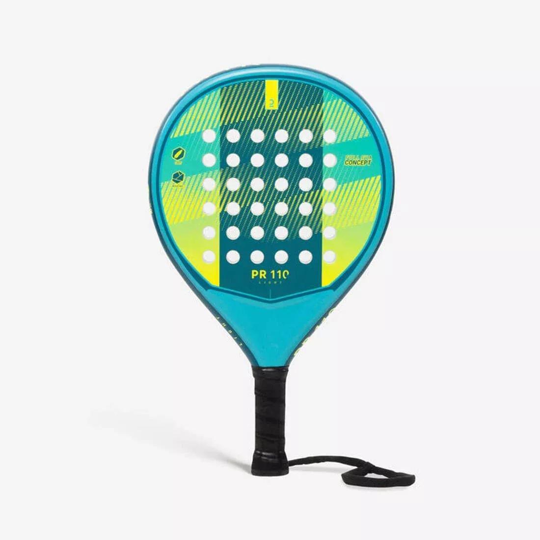 TURQUOISE Kids' Padel Racket Ages 5-8 PR 110 Light, No Color, large image number 0