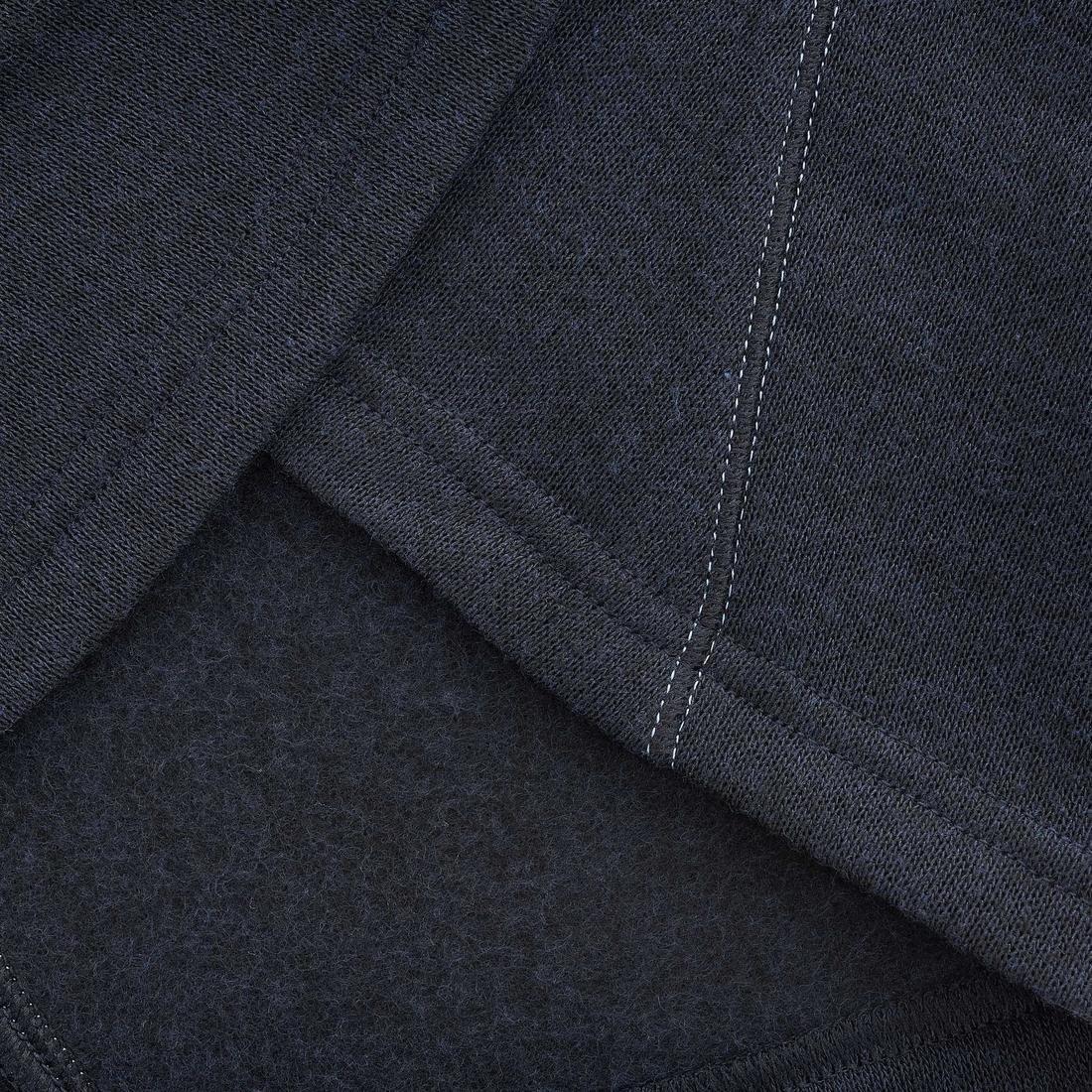 Womens Hiking Pullover - Nh100, Navy Blue, No Color, large image number 4