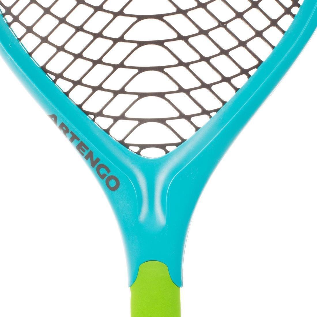 ARTENGO - Set of 2 Rackets and 1 Ball Funyten/Green, Blue Azure