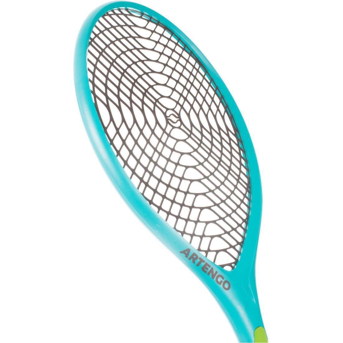 ARTENGO - Set of 2 Rackets and 1 Ball Funyten/Green, Blue Azure