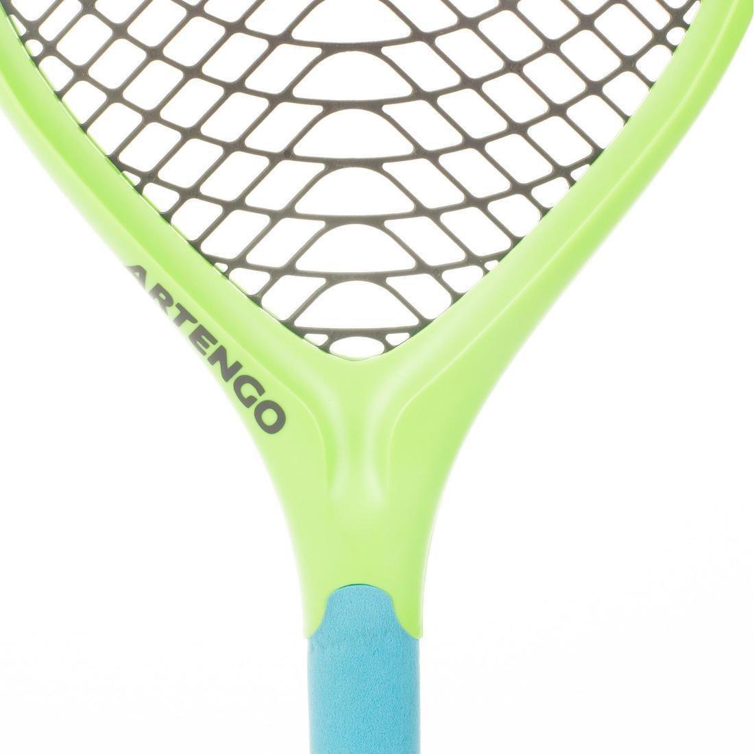 ARTENGO - Set of 2 Rackets and 1 Ball Funyten/Green, Blue Azure