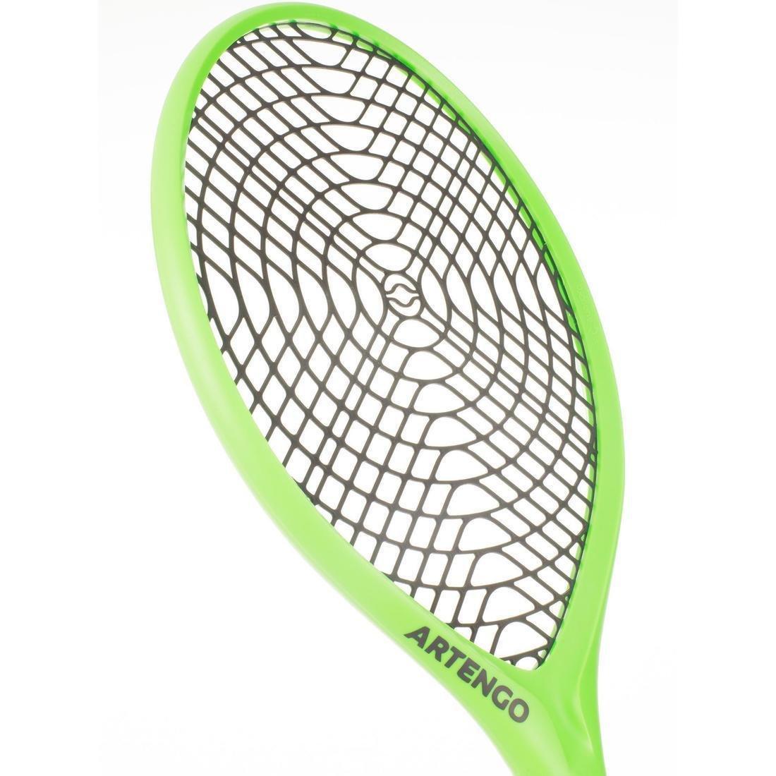 ARTENGO - Set of 2 Rackets and 1 Ball Funyten/Green, Blue Azure