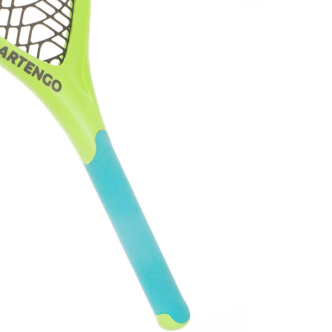 ARTENGO - Set of 2 Rackets and 1 Ball Funyten/Green, Blue Azure