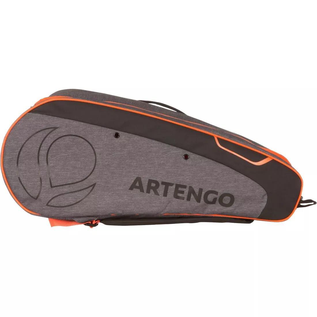 Racket Sports Bag, Grey/Orange, No Color, large image number 7