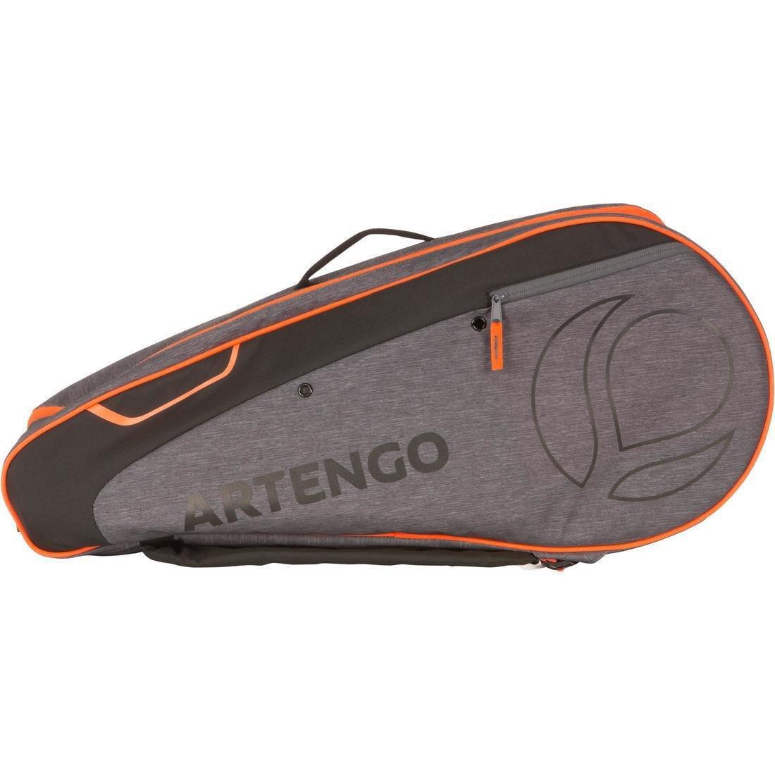 Racket Sports Bag, Grey/Orange, No Color, large image number 14