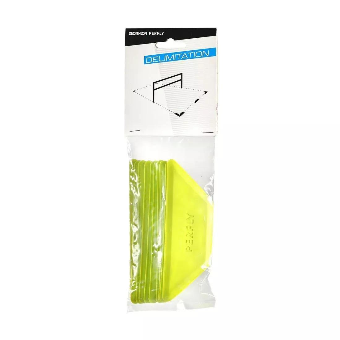 Badminton Court Marker, Yellow, No Color, large image number 0