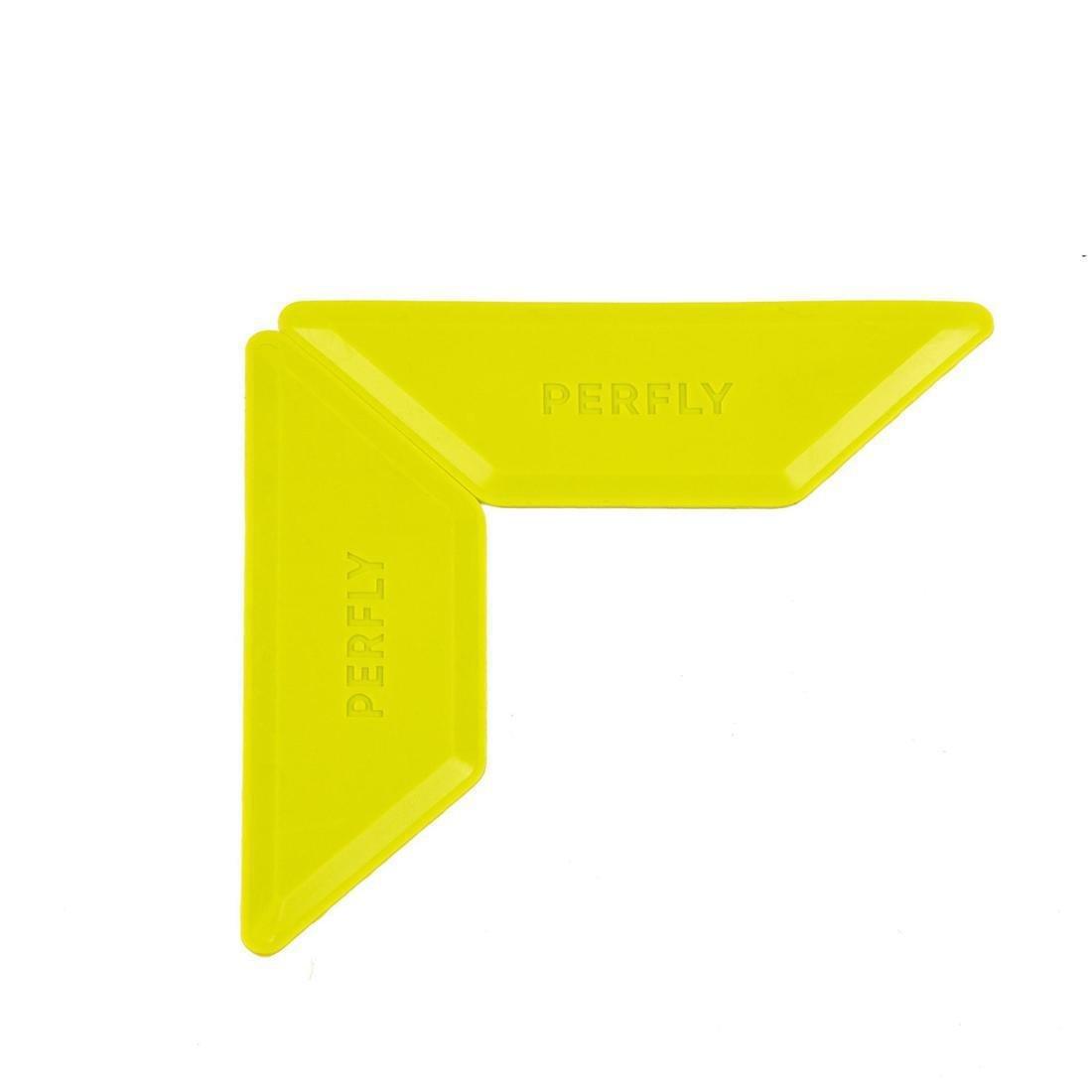 Badminton Court Marker, Yellow, No Color, large image number 2