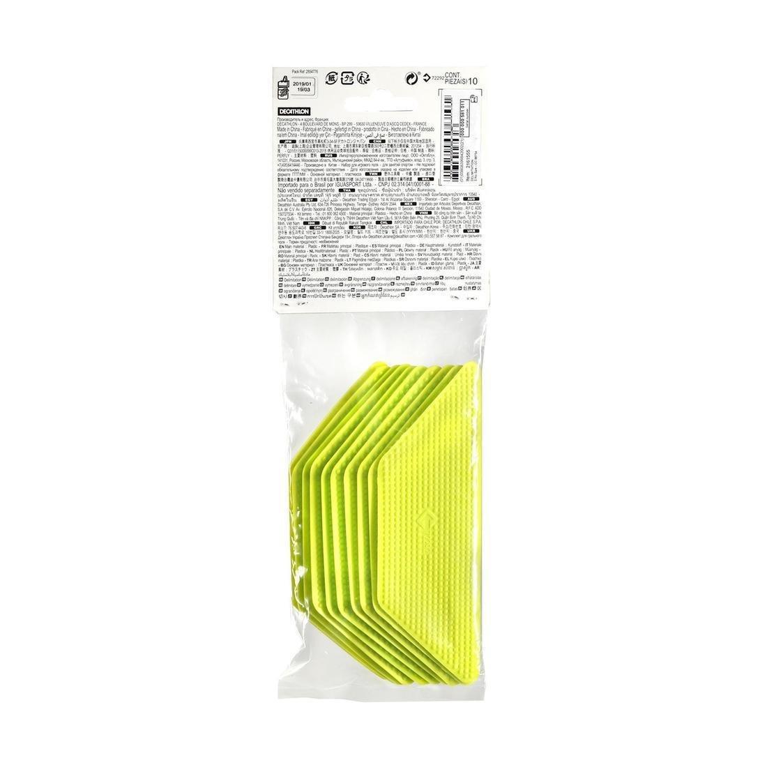 Badminton Court Marker, Yellow, No Color, large image number 3