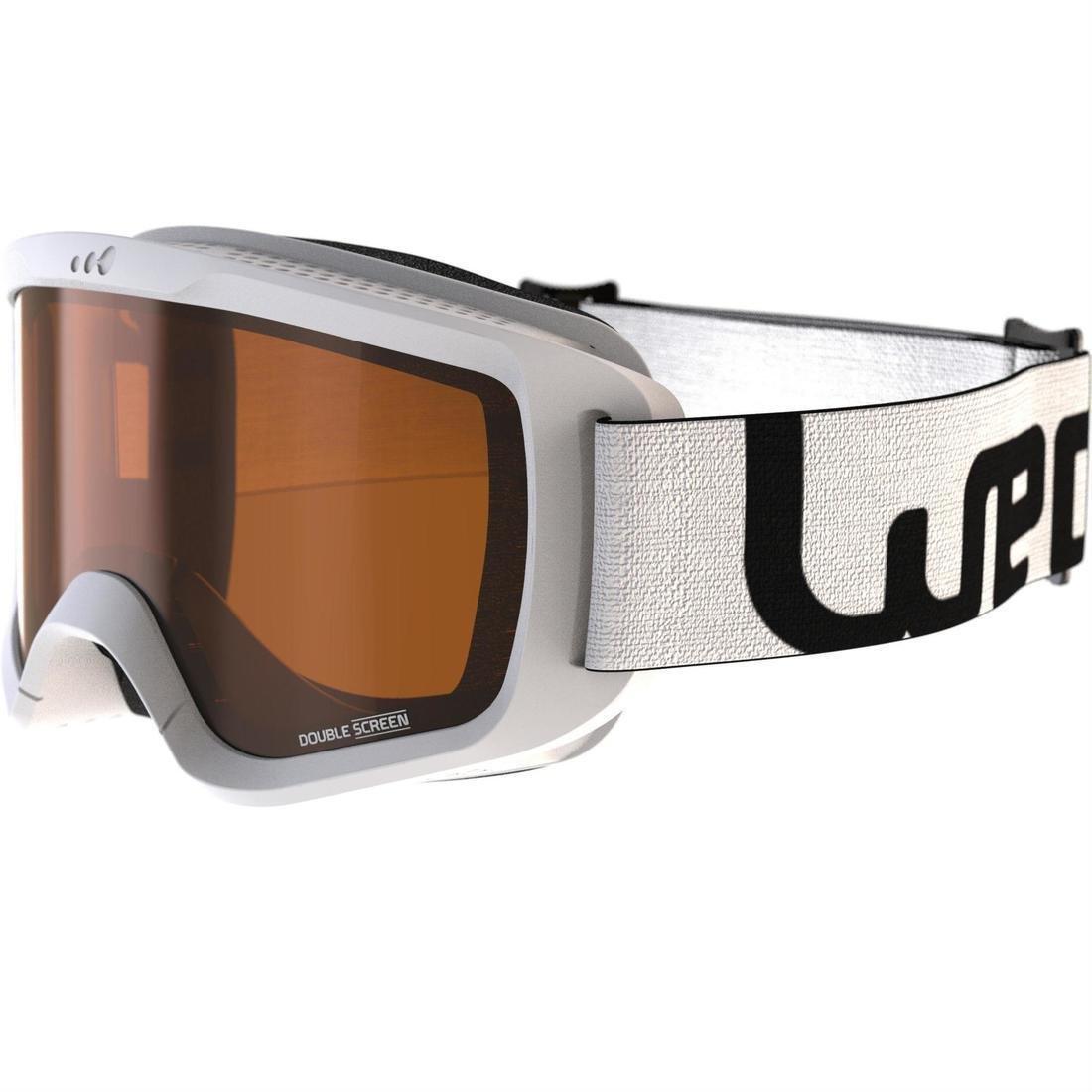 Skiing And Snowboarding Goggles, White, , large image number 7