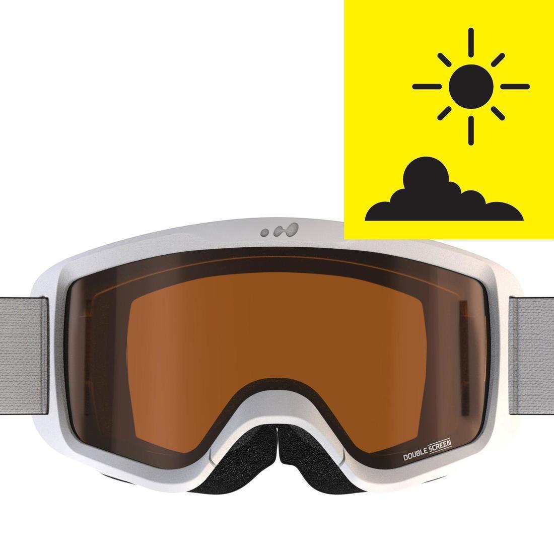Skiing And Snowboarding Goggles, White, , large image number 13