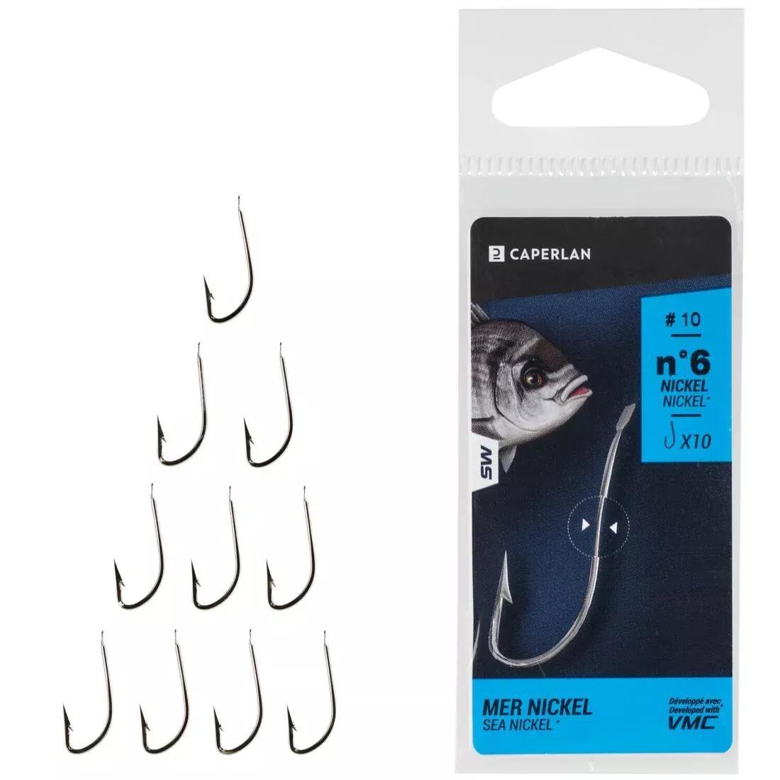 Hook Sea Nickel Single Sea Fishing Hook, No Color, large image number 9