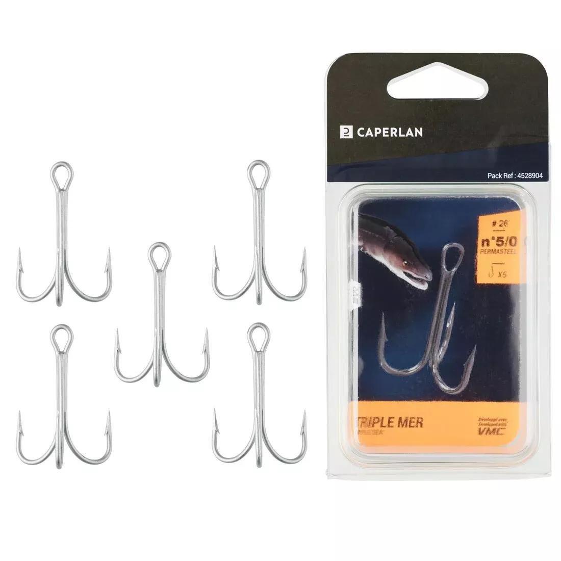 Triple Sea Hook For Sea Fishing, No Color, large image number 4