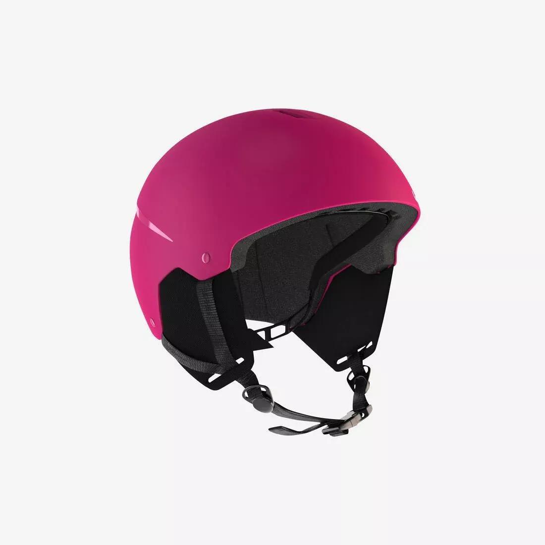 Children'S Ski Helmet H100, Fuchsia, No Color, large image number 0