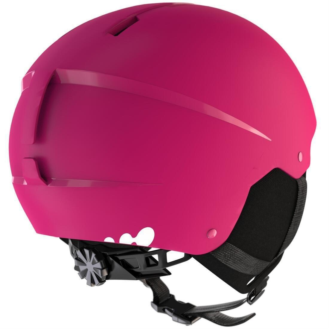 Children'S Ski Helmet H100, Fuchsia, No Color, large image number 1