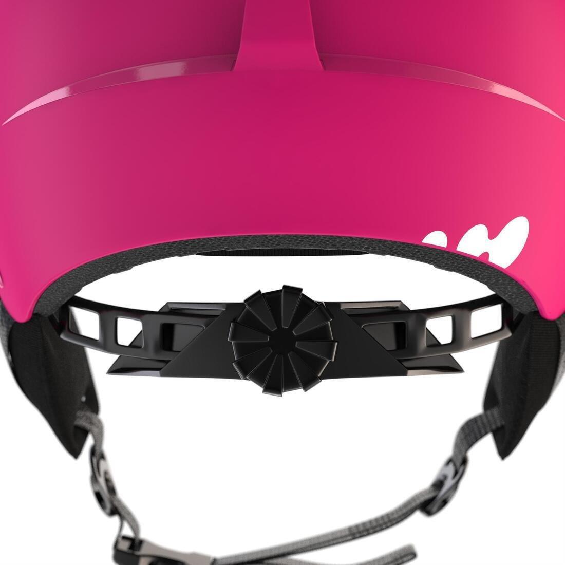 Children'S Ski Helmet H100, Fuchsia, No Color, large image number 3