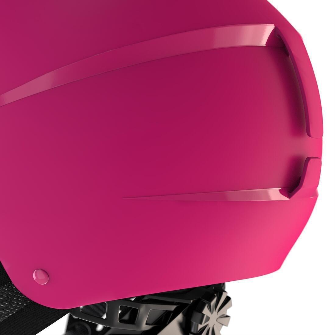 Children'S Ski Helmet H100, Fuchsia, No Color, large image number 8
