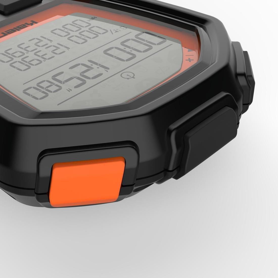 KALENJI - ONstart 310 stopwatch Black orange