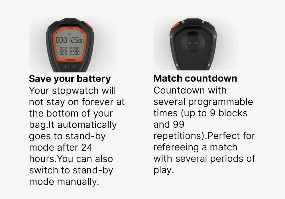ONstart 310 stopwatch Black orange, No Color, large image number 8